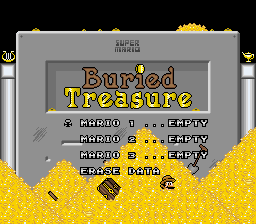 Super Mario Buried Treasure